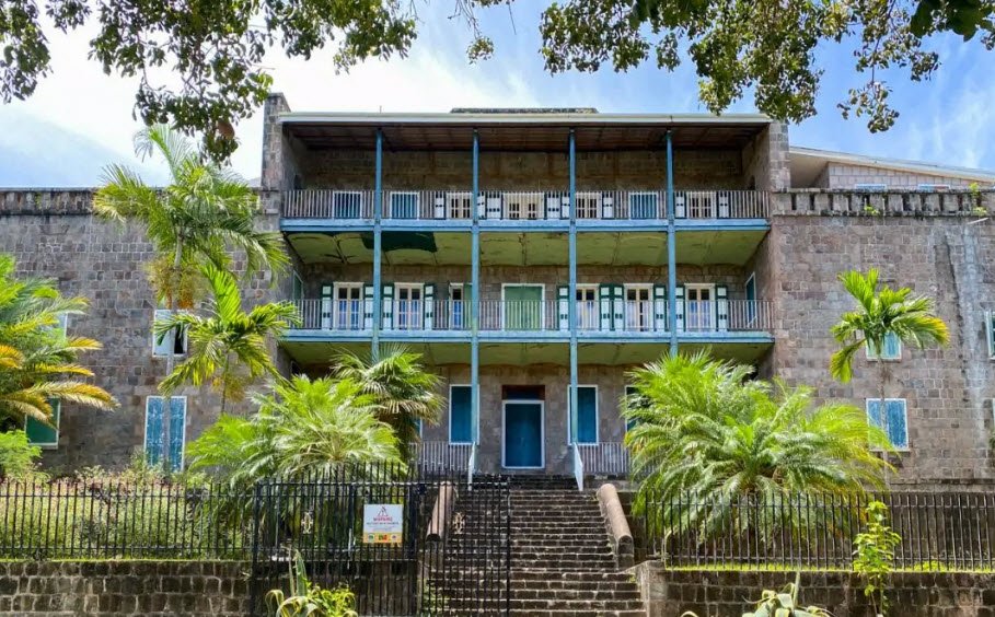 Bath Hotel &amp; Spring House, Nevis Island, Saint Kitts & Nevis